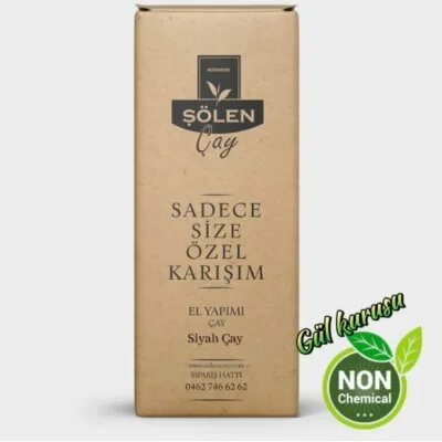 El Yapımı Siyah Çay -Gül Kurusu (10gr)
